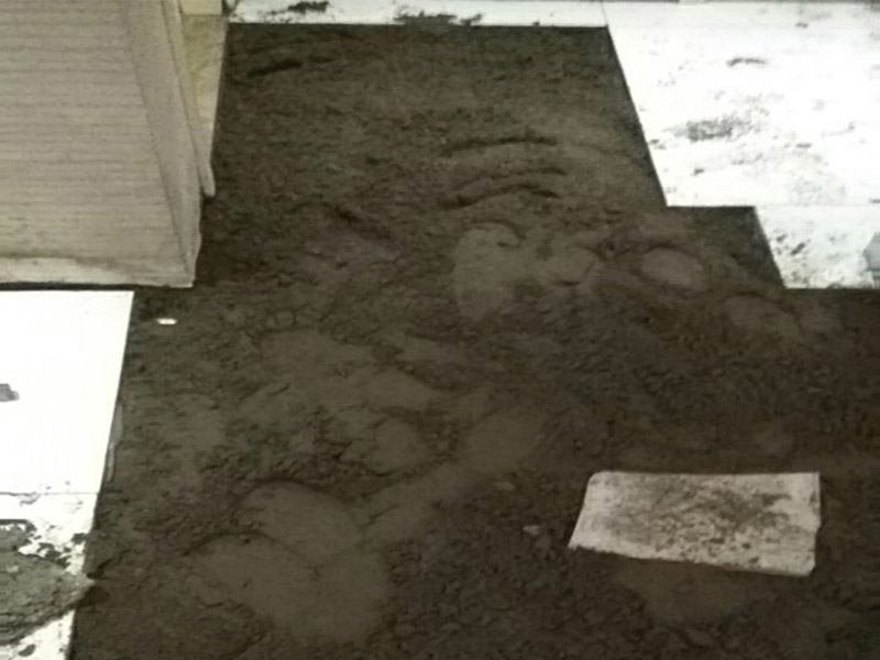瓷磚重新鋪貼：1、基層處理：把沾在基層上的浮漿、落地灰等用暫子或鋼絲刷清理掉，再用掃帚將浮土清掃干凈。2、找標(biāo)高：根據(jù)水平標(biāo)準(zhǔn)線和設(shè)計(jì)厚度，在四周墻、柱上彈出面層的上平標(biāo)高控制線。3、鋪設(shè)結(jié)合層砂漿：鋪設(shè)前應(yīng)將基底濕潤，并在基底上刷一道素水泥漿或界面結(jié)合劑，隨刷隨鋪設(shè)攪拌均勻的干硬性水泥砂漿。4、鋪磚：將磚放置在于拌料上，用橡皮錘找平，之后將磚拿起，在干拌料上澆適量素水泥漿，同時在磚背面涂厚度約lnm的素水泥膏，再將磚放置在找過平的干拌料上，用橡皮錘按標(biāo)高控制線和方正控制線坐平坐正。5、養(yǎng)護(hù)：當(dāng)磚面層鋪貼完24h內(nèi)應(yīng)開始澆水養(yǎng)護(hù)，養(yǎng)護(hù)時間不得小于7d。