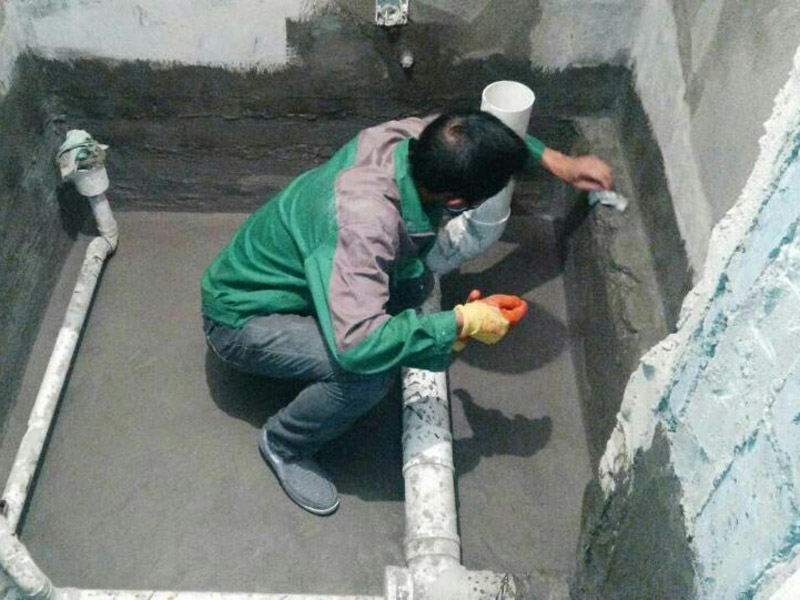 衛(wèi)生間墻面滲水，管道根部及墻角防水需